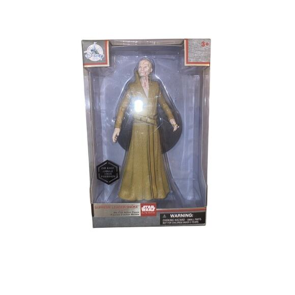 Disney Star Wars The Last Jedi Elite Series SUPREME LEADER SNOKE Die Cast Figure - Picture 2 of 7
